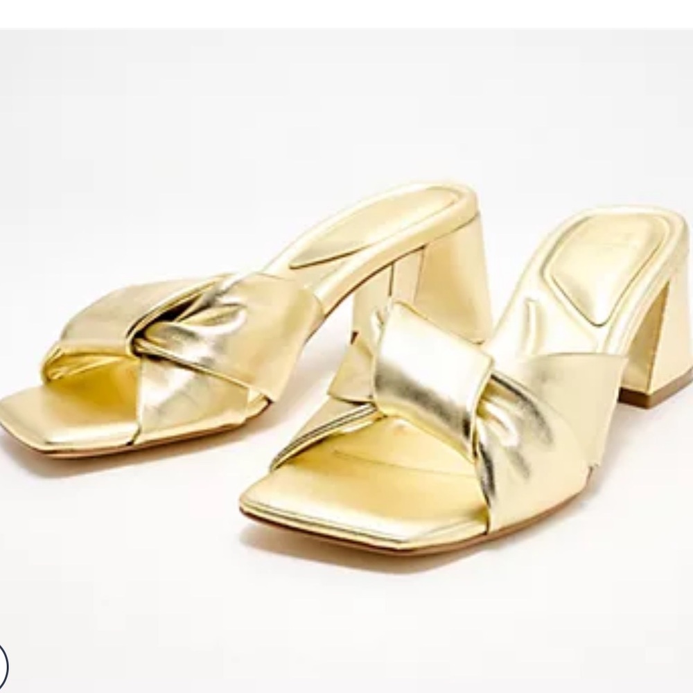 🌸MARC FISHER🌸 Galia Twist Knot Leather Sandals Size: 5M
